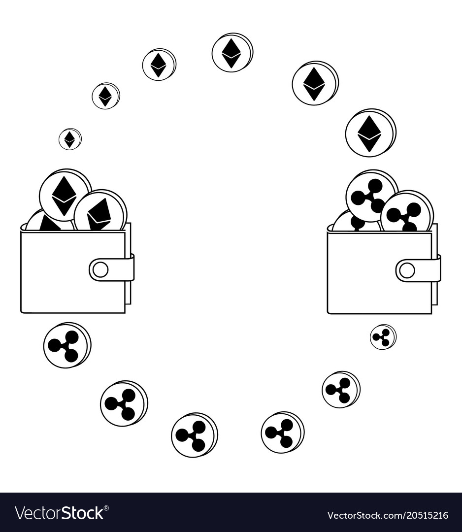 Exchange between ethereum and ripple in the wallet