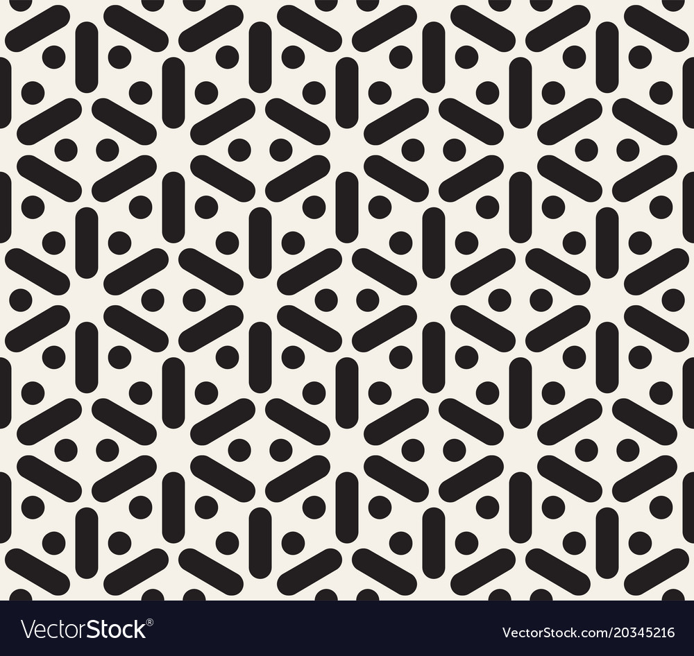 Geometric Abstract Tile Pattern