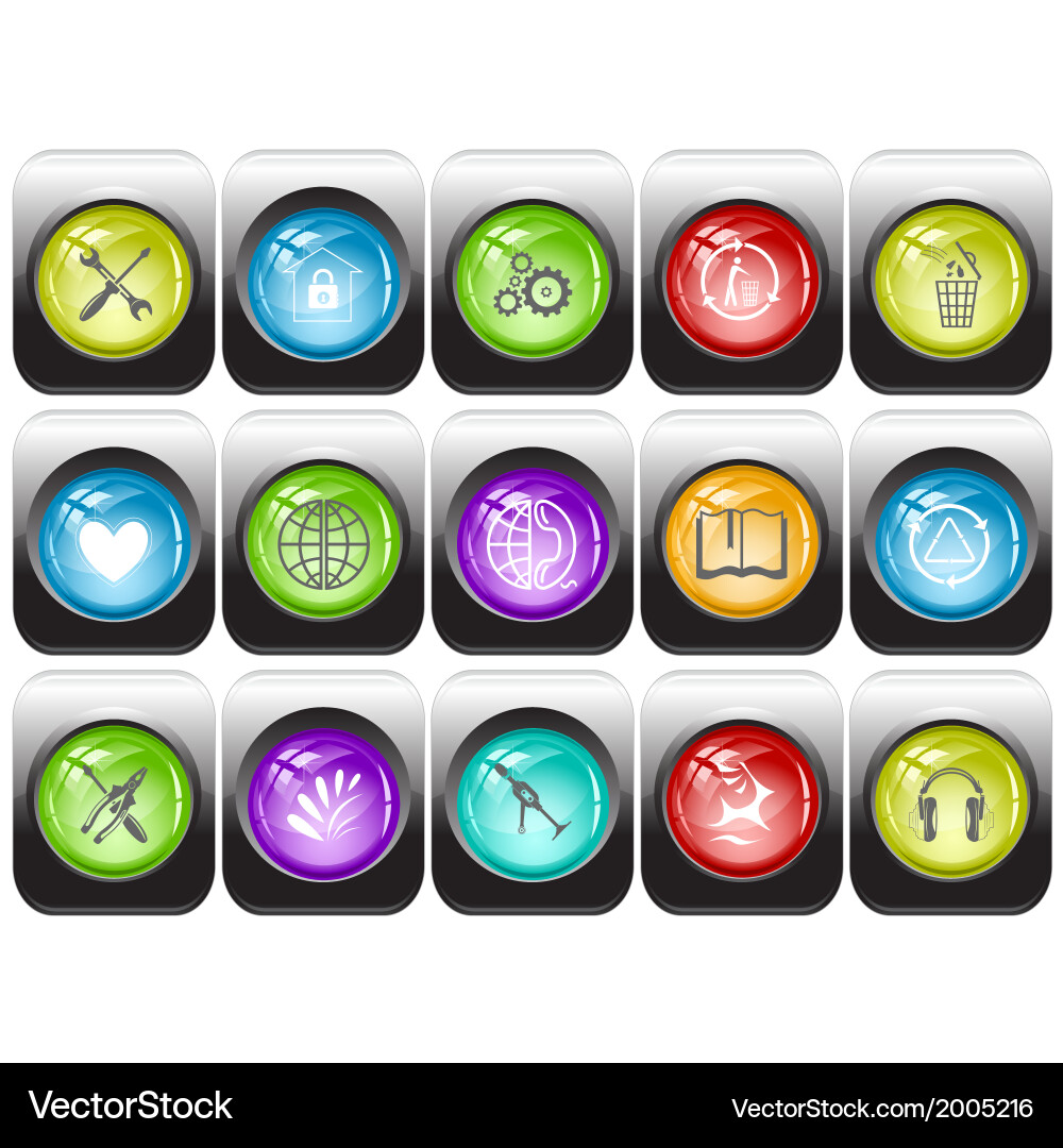 Set Royalty Free Vector Image - VectorStock