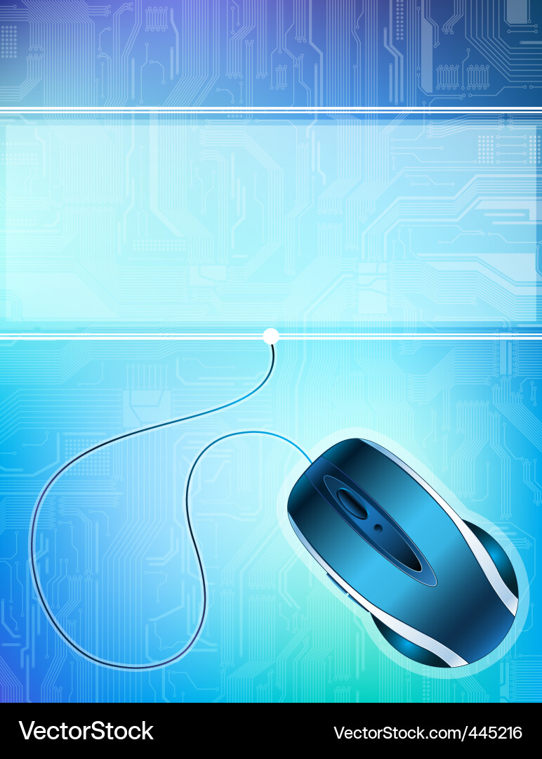 Technology Theme Background Royalty Free Vector Image