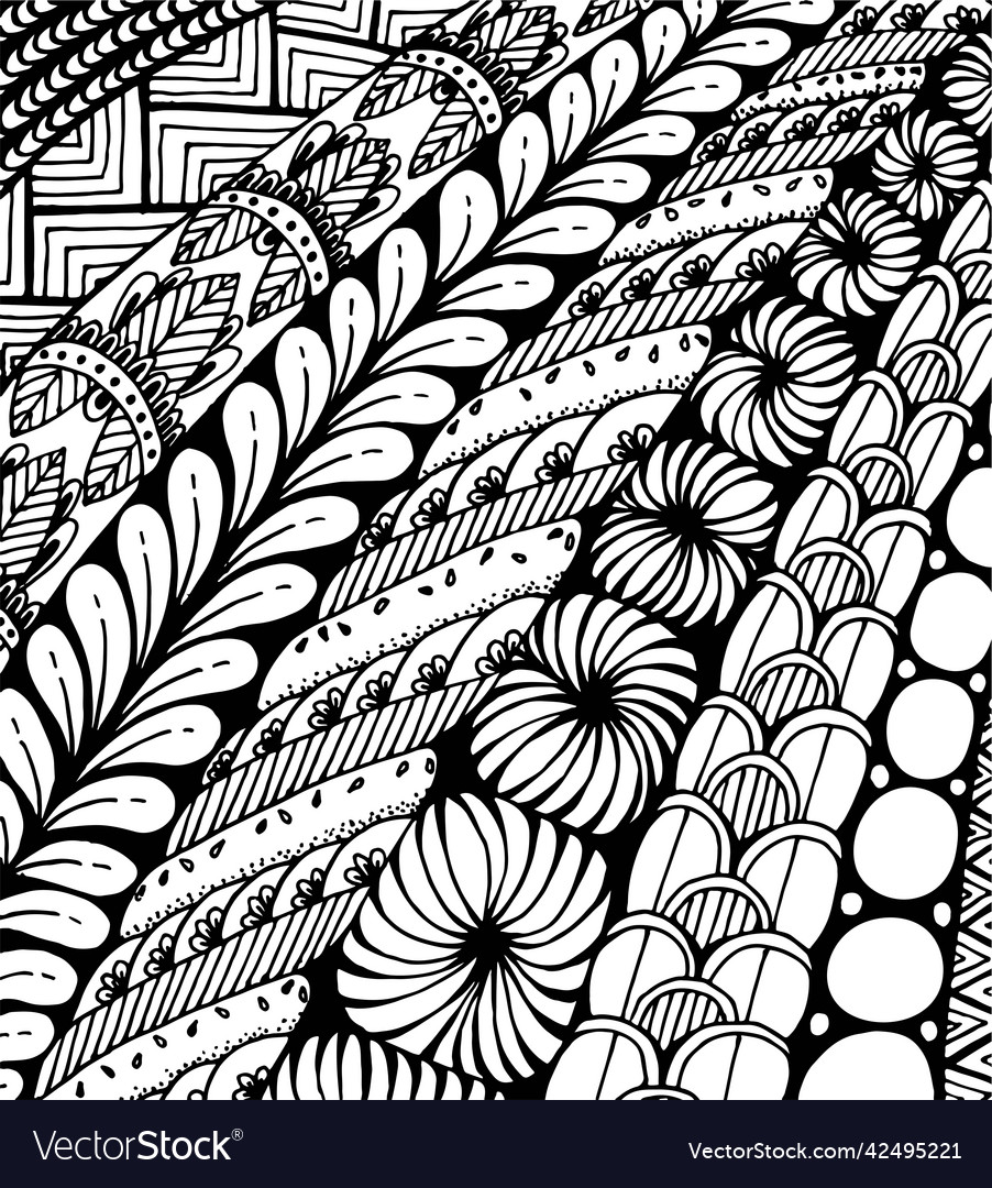 Intricate Line Art Pattern
