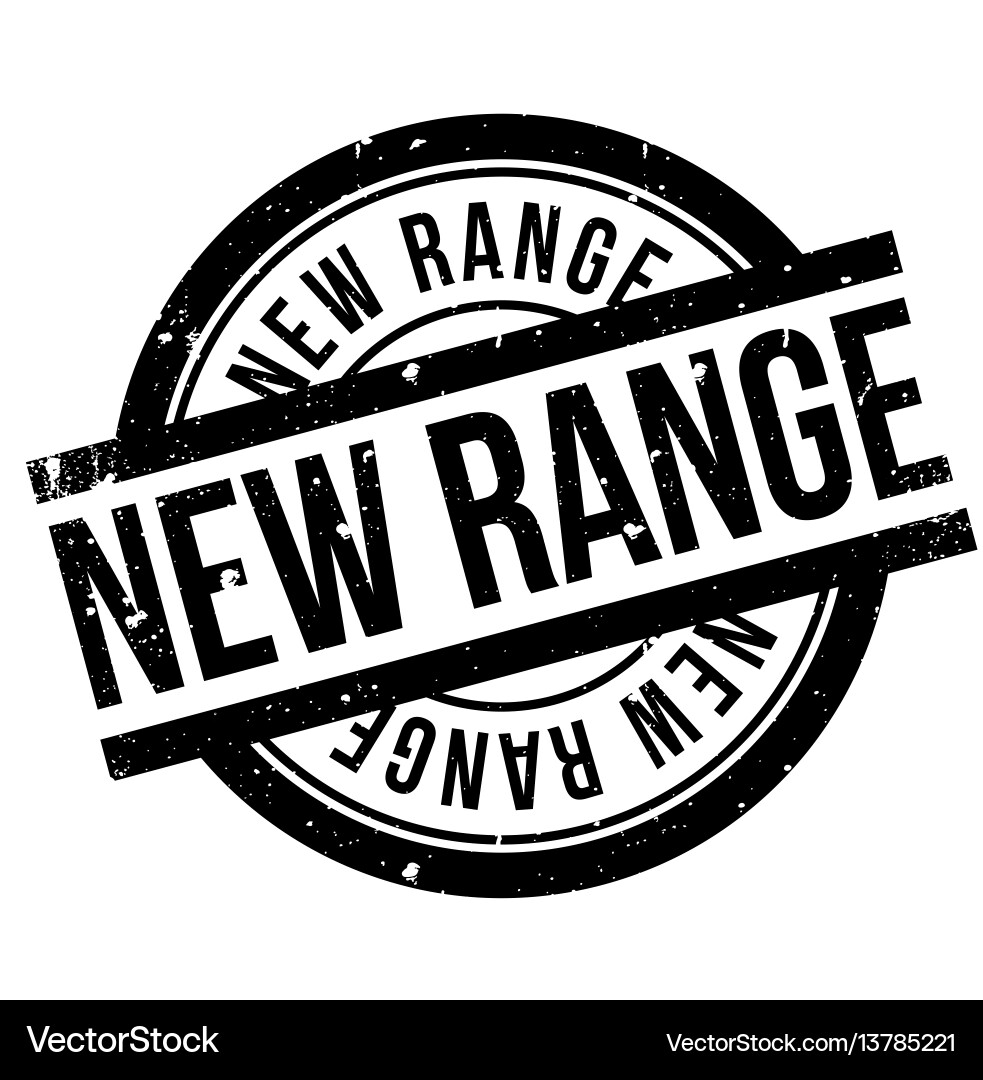 New range rubber stamp Royalty Free Vector Image