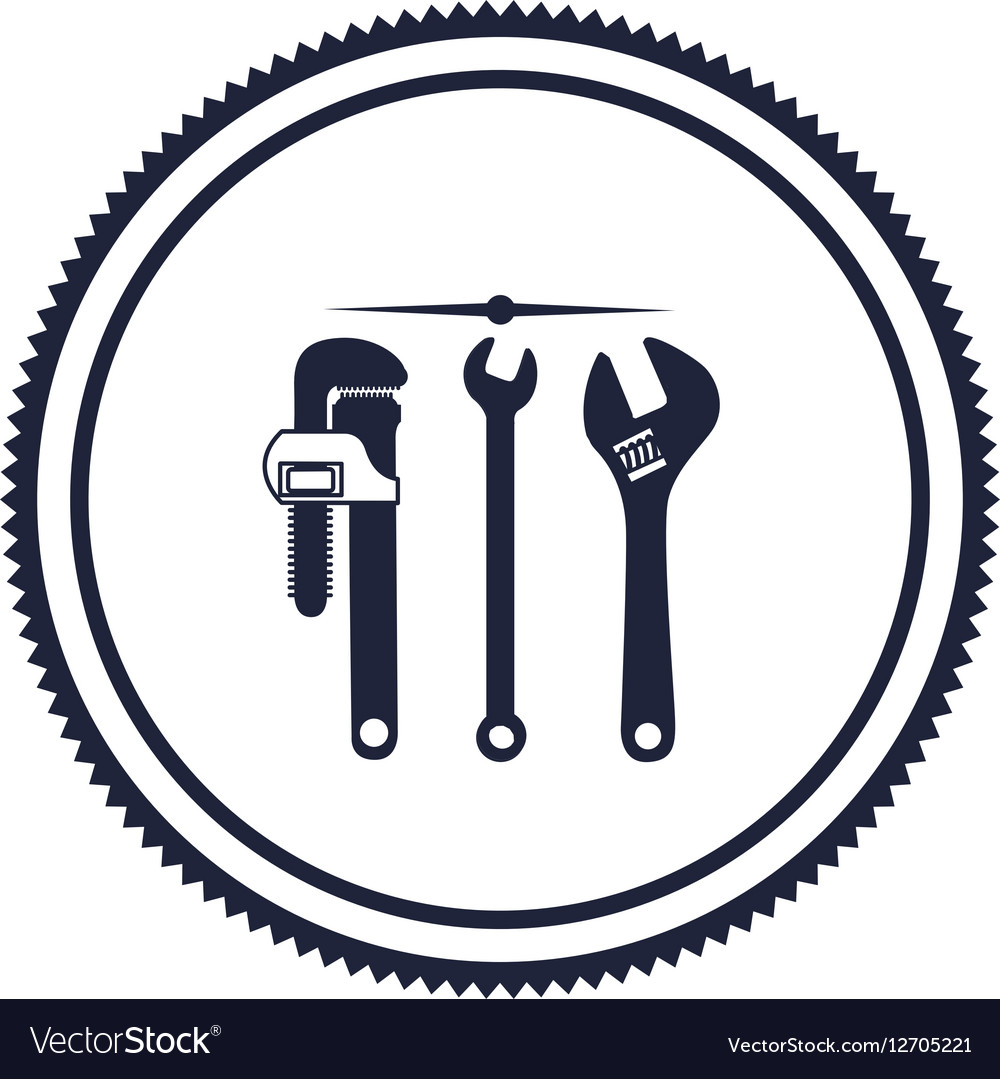 Under construction tool Royalty Free Vector Image