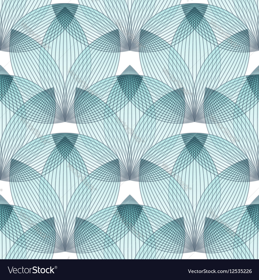 Abstract seamless blue pattern geometric shapes