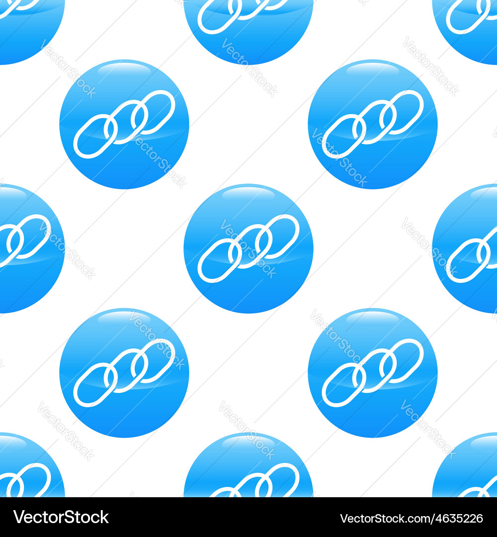 Chain sign pattern Royalty Free Vector Image - VectorStock