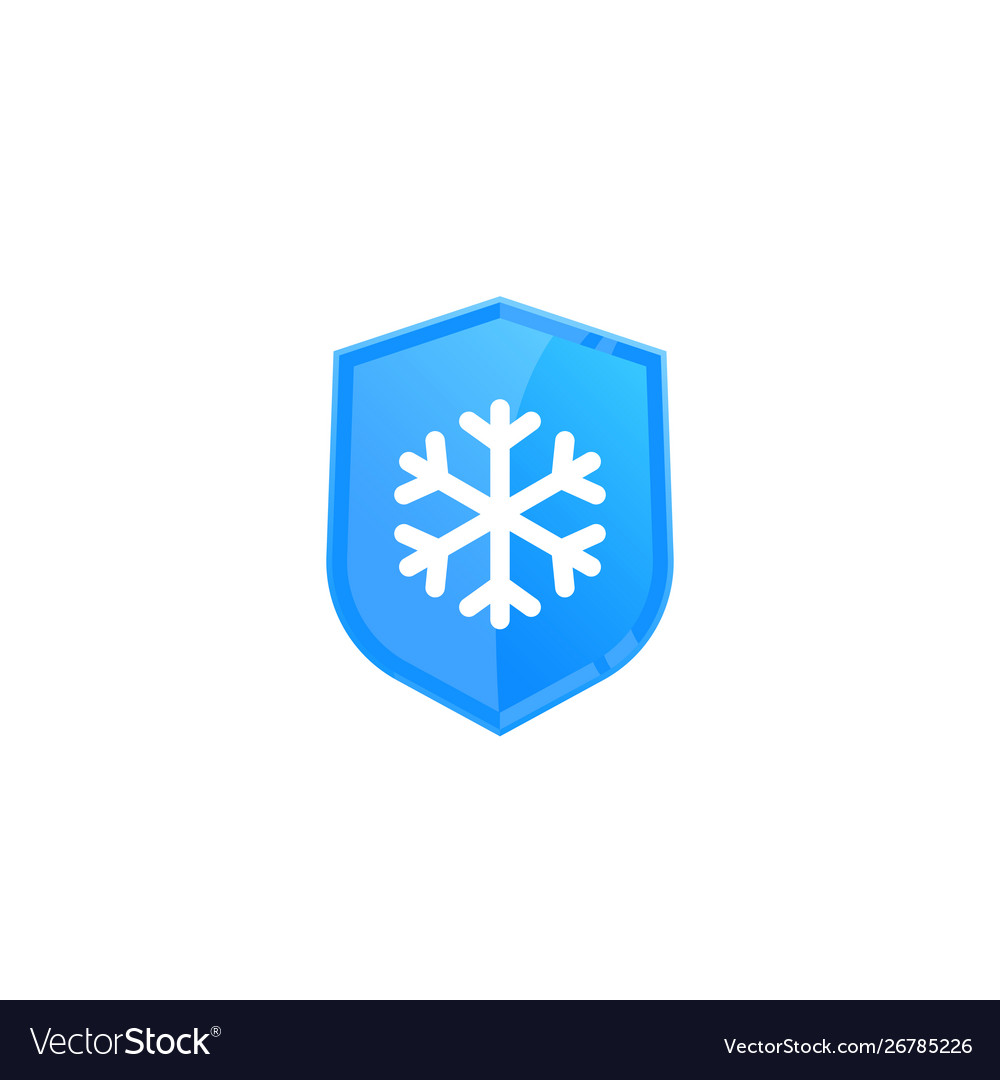 Frost resistant cold resistance icon Royalty Free Vector