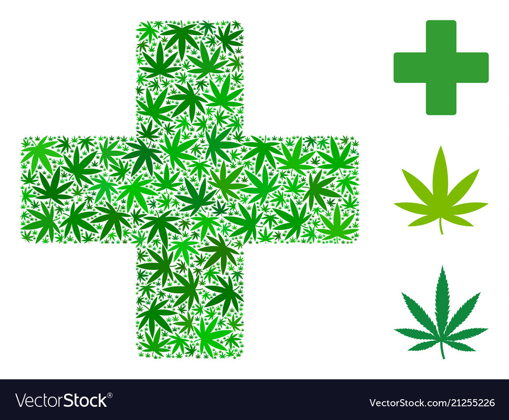 Plus composition of hemp leaves