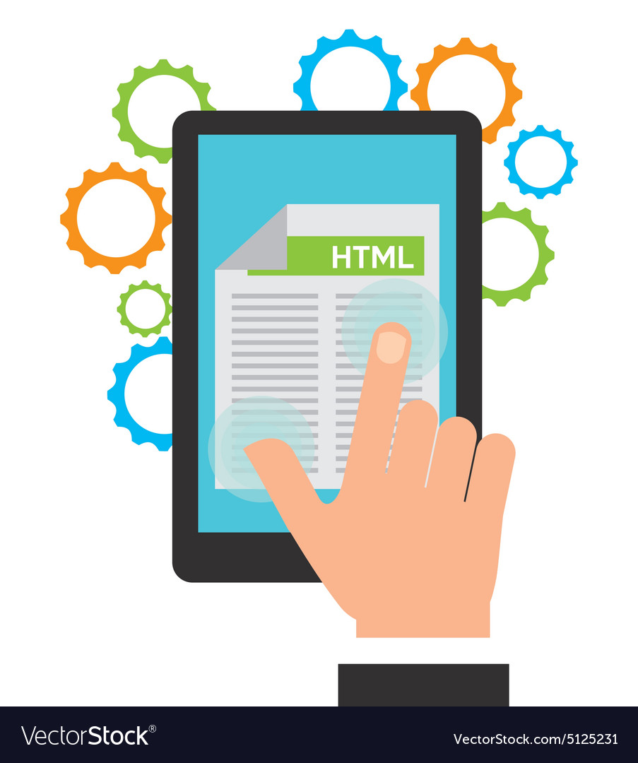 Programming language Royalty Free Vector Image