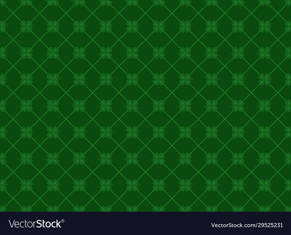Seamless pattern for patrick s day with stylish vector image Seamless pattern for patrick s day with stylish