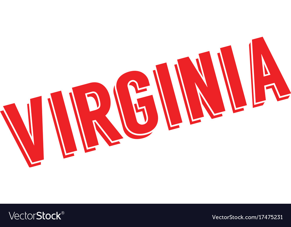 Virginia rubber stamp