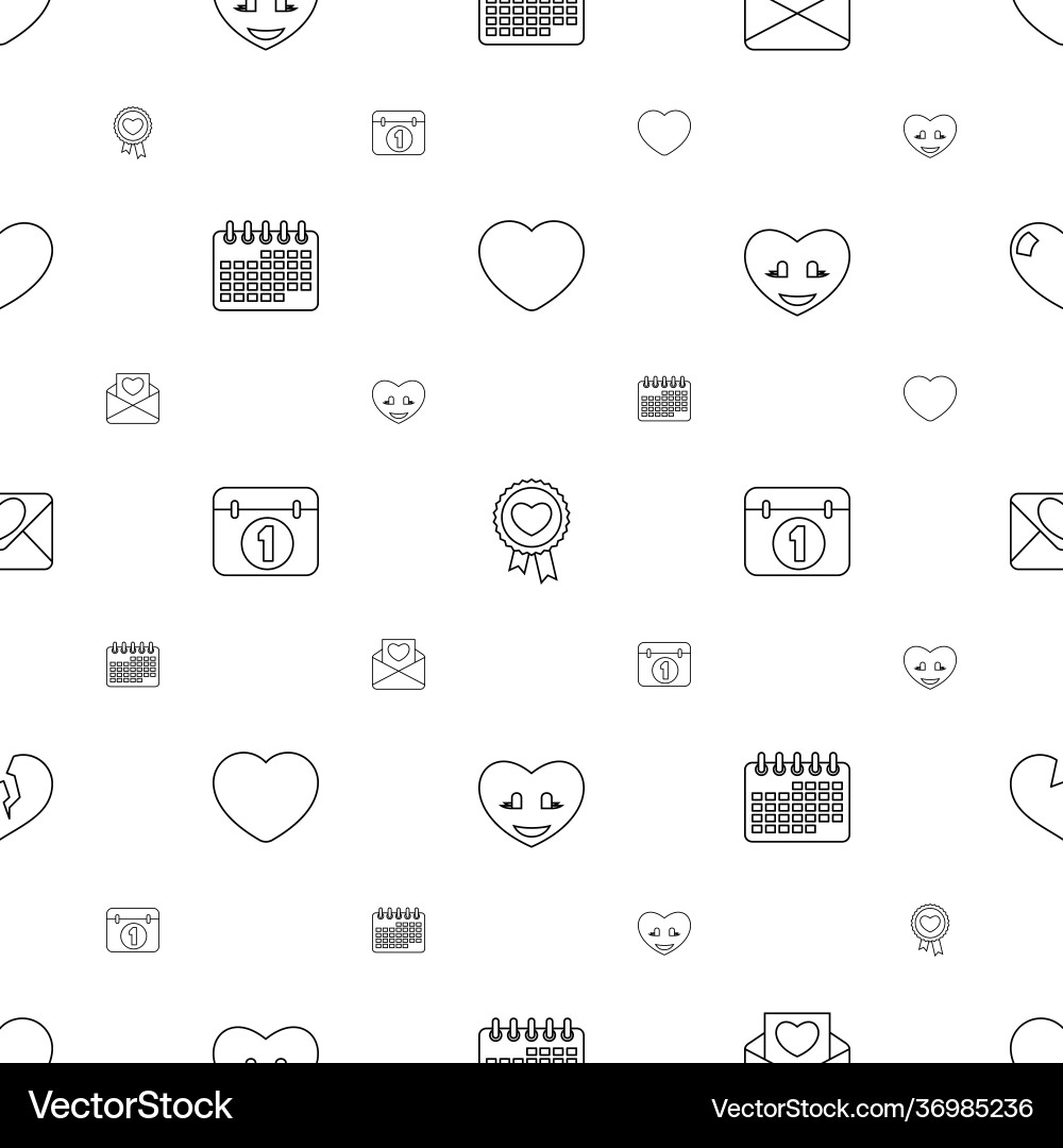 Day icons pattern seamless white background Vector Image