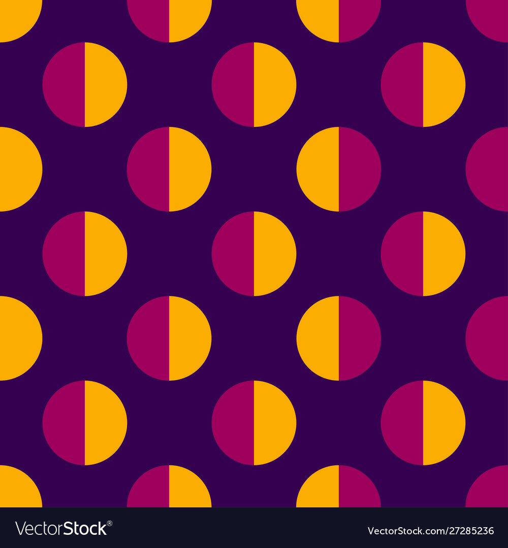 Modern abstract seamless pattern colorful circles vector image Modern abstract seamless pattern colorful circles