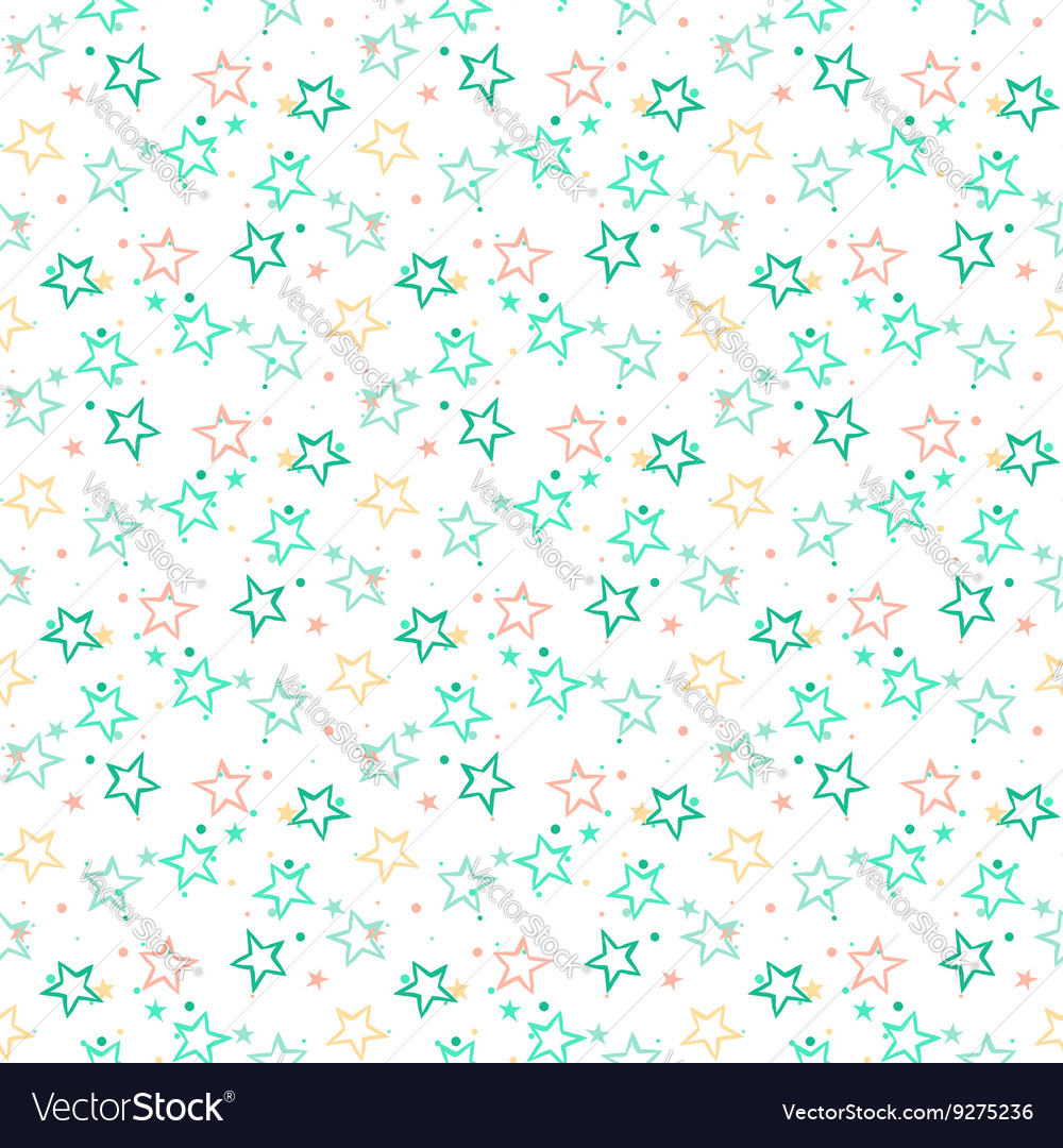 Pattern with stars Royalty Free Vector Image - VectorStock