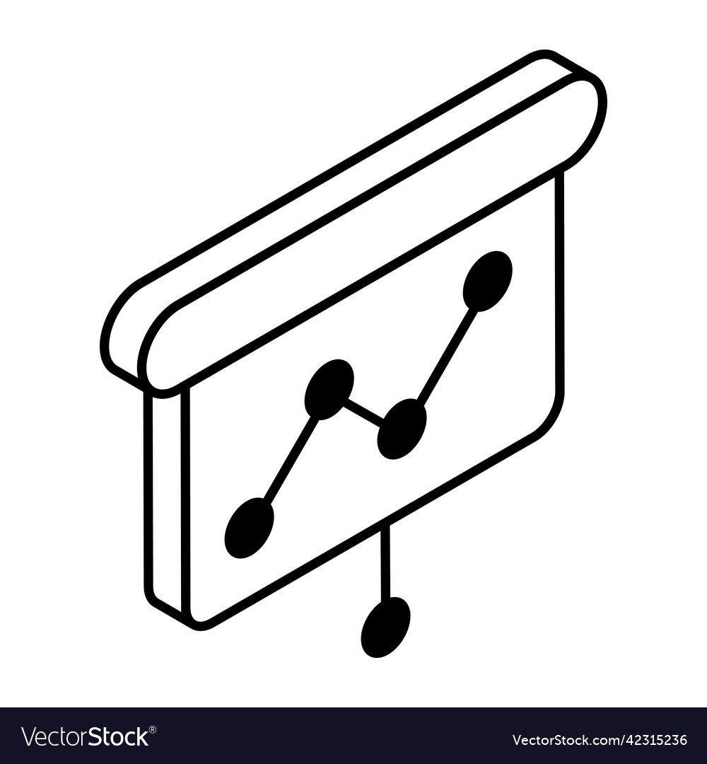 trend-chart-royalty-free-vector-image-vectorstock