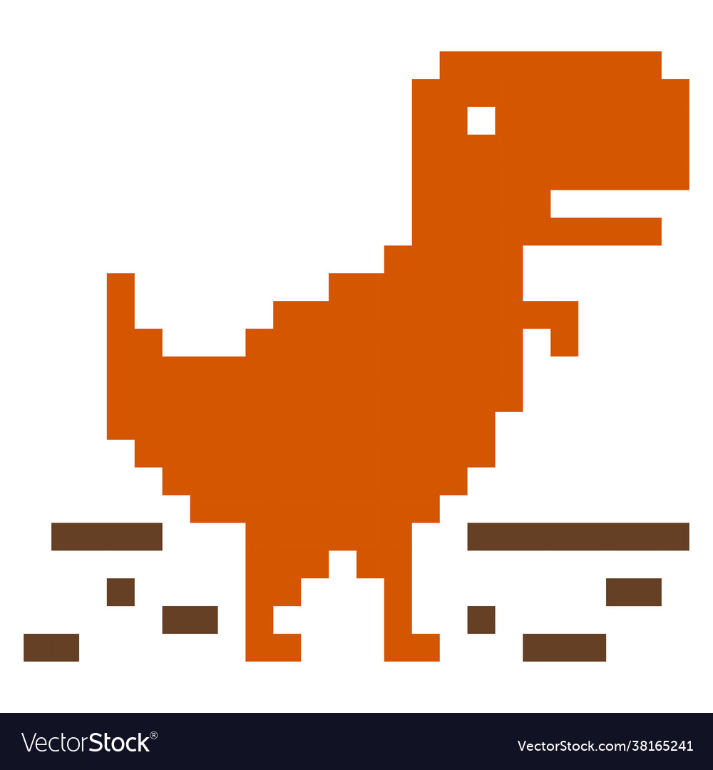 T Rex Game Vector Art, Icons, and Graphics for Free Download