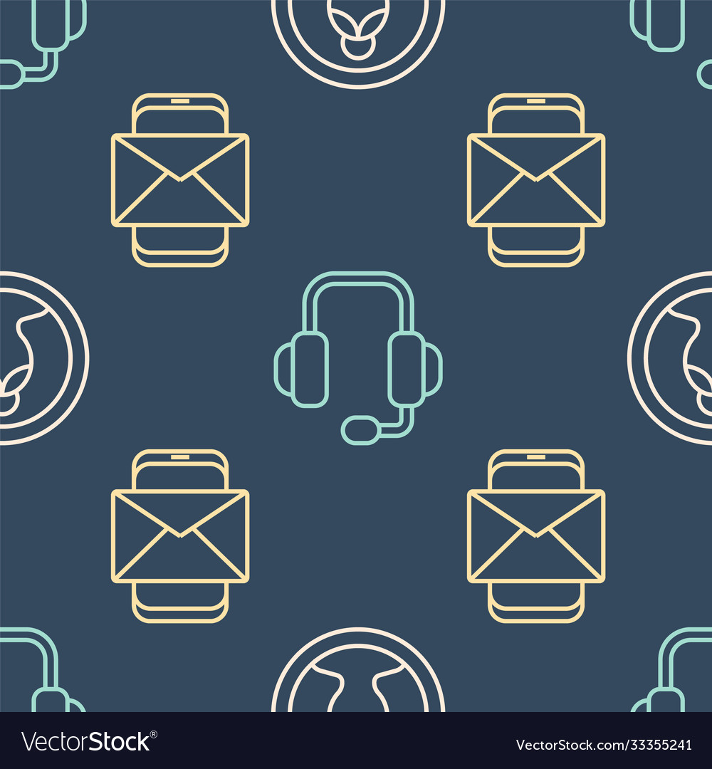 Set line create account screen mobile vector image Set line create account screen mobile