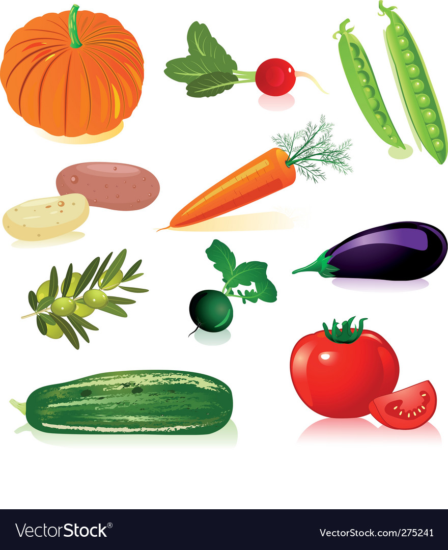 Set vegetables