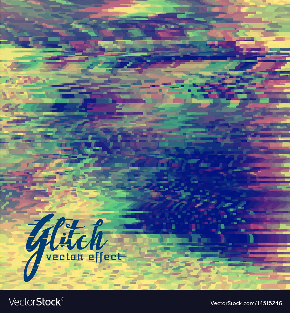 Abstract glitch background design