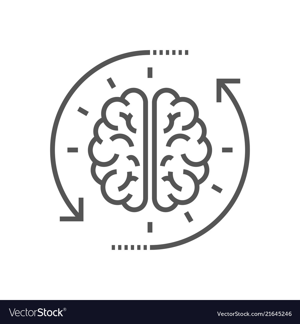 Concept Thinking Process Brainstorming Royalty Free Vector Concept Thinking Process Brainstorming Royalty Free Vector