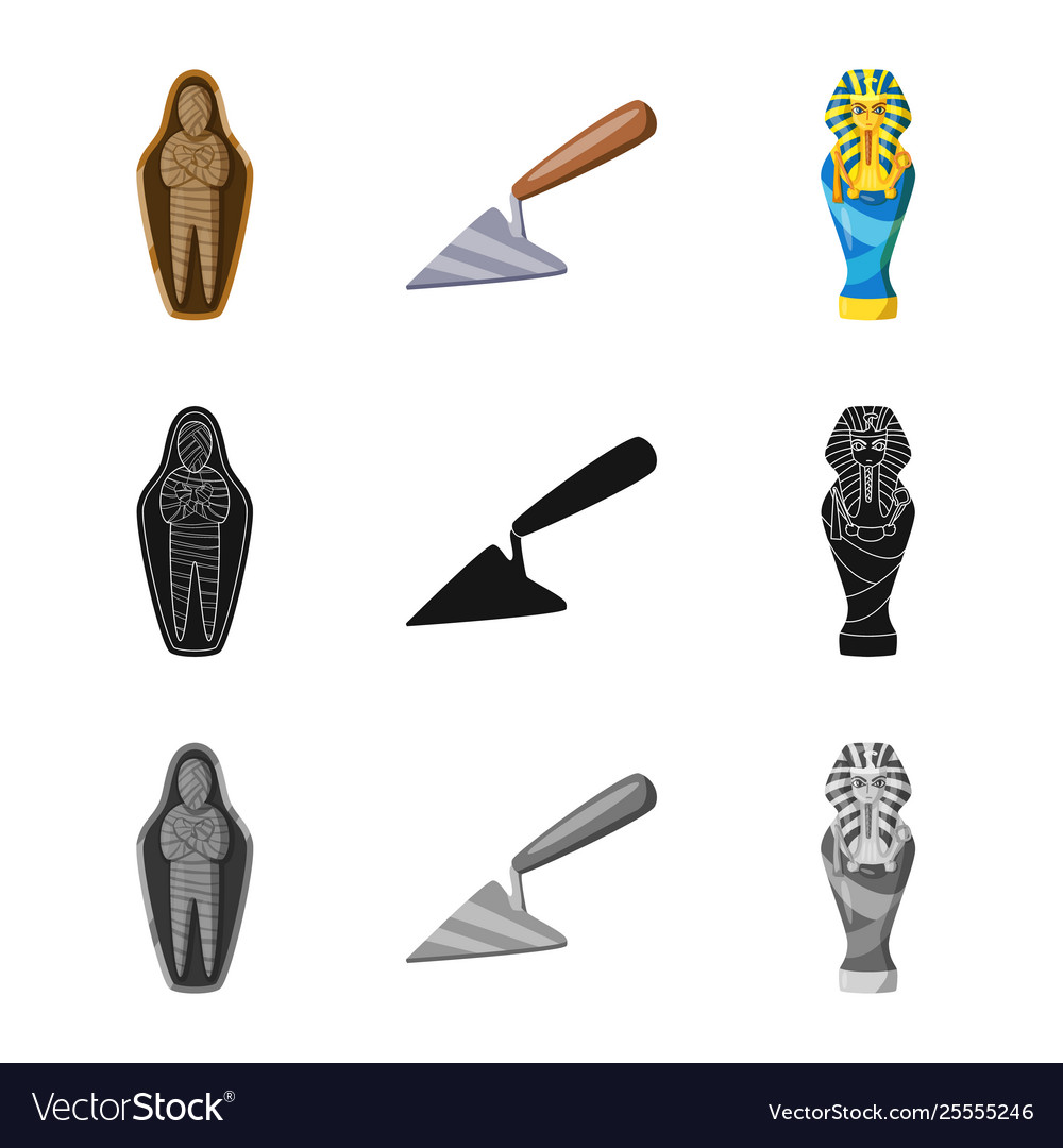 Design story and items symbol vector image Design story and items symbol