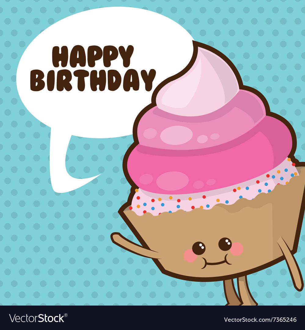 Happy birthday design Royalty Free Vector Image