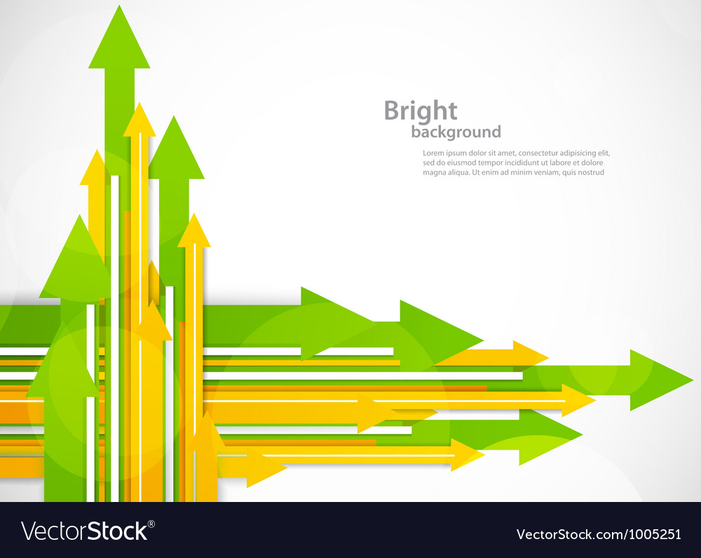 Background with arrows
