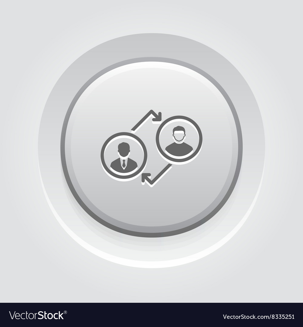coaching icon business concept royalty free vector image