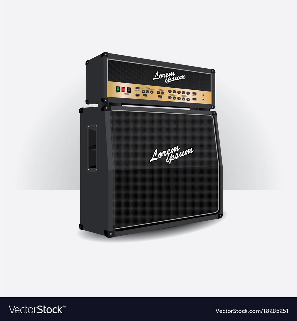 Guitar amplifier set