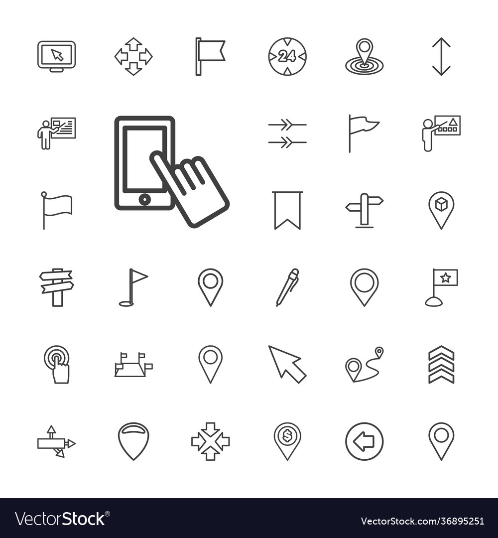 Pointer icons