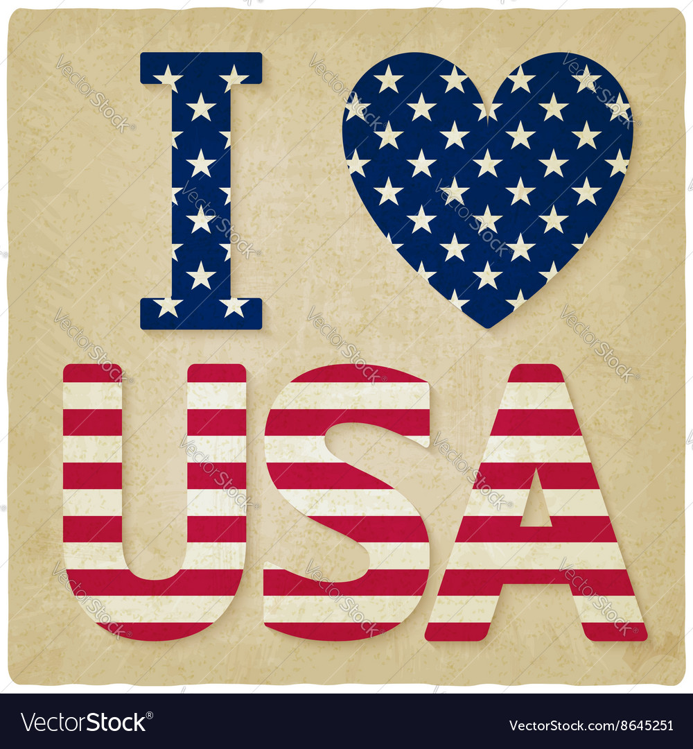 USA Herz Symbol