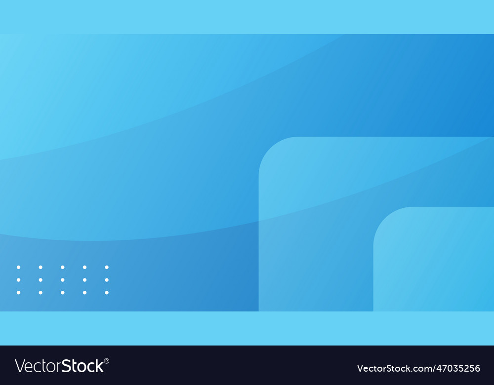 Abstract blue background and curve shape