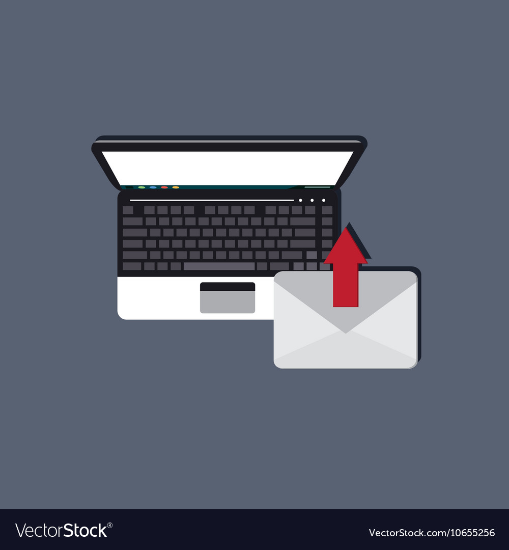 Web messaging through computer image
