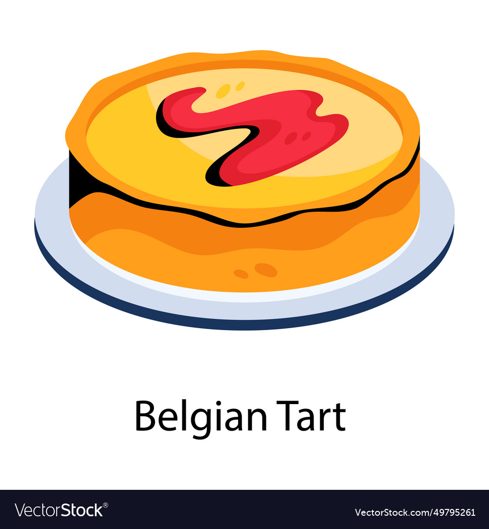 Belgian tart