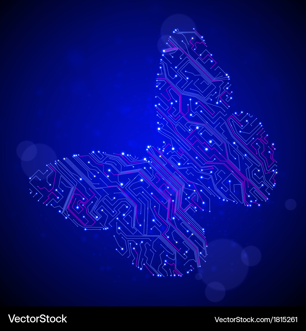 Circuit board Royalty Free Vector Image - VectorStock
