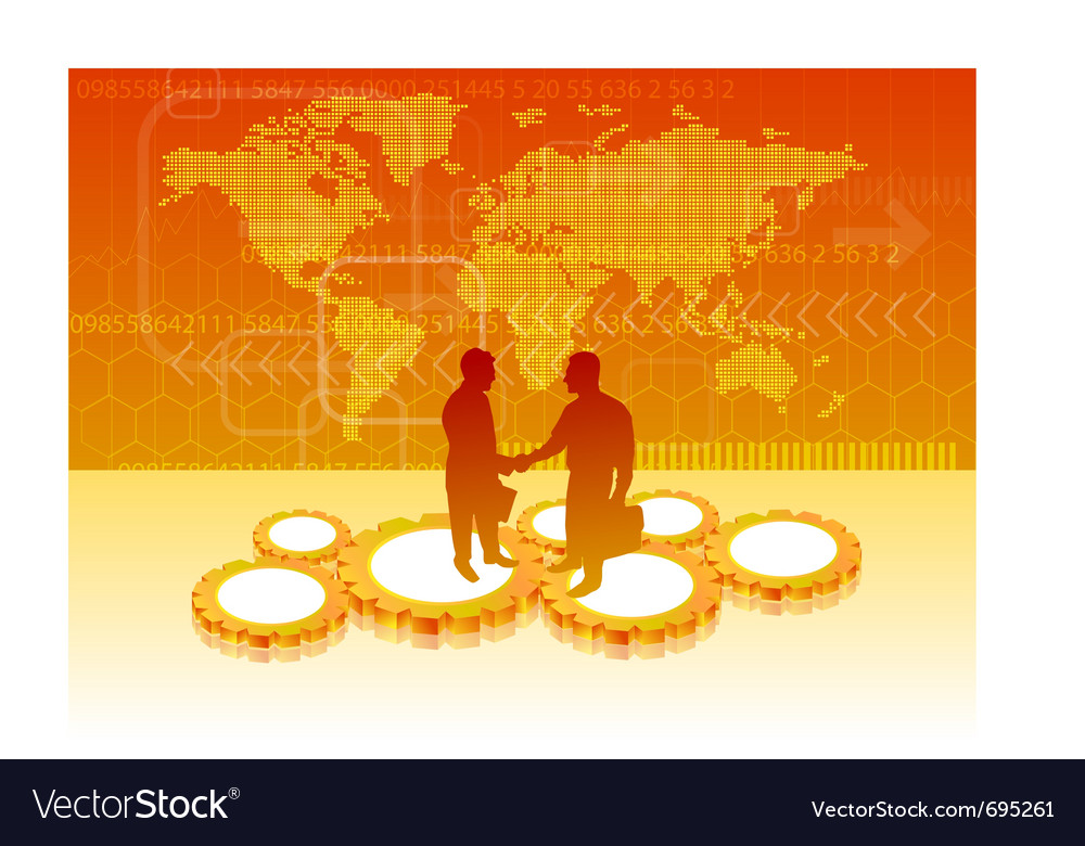 Handshake Royalty Free Vector Image - VectorStock