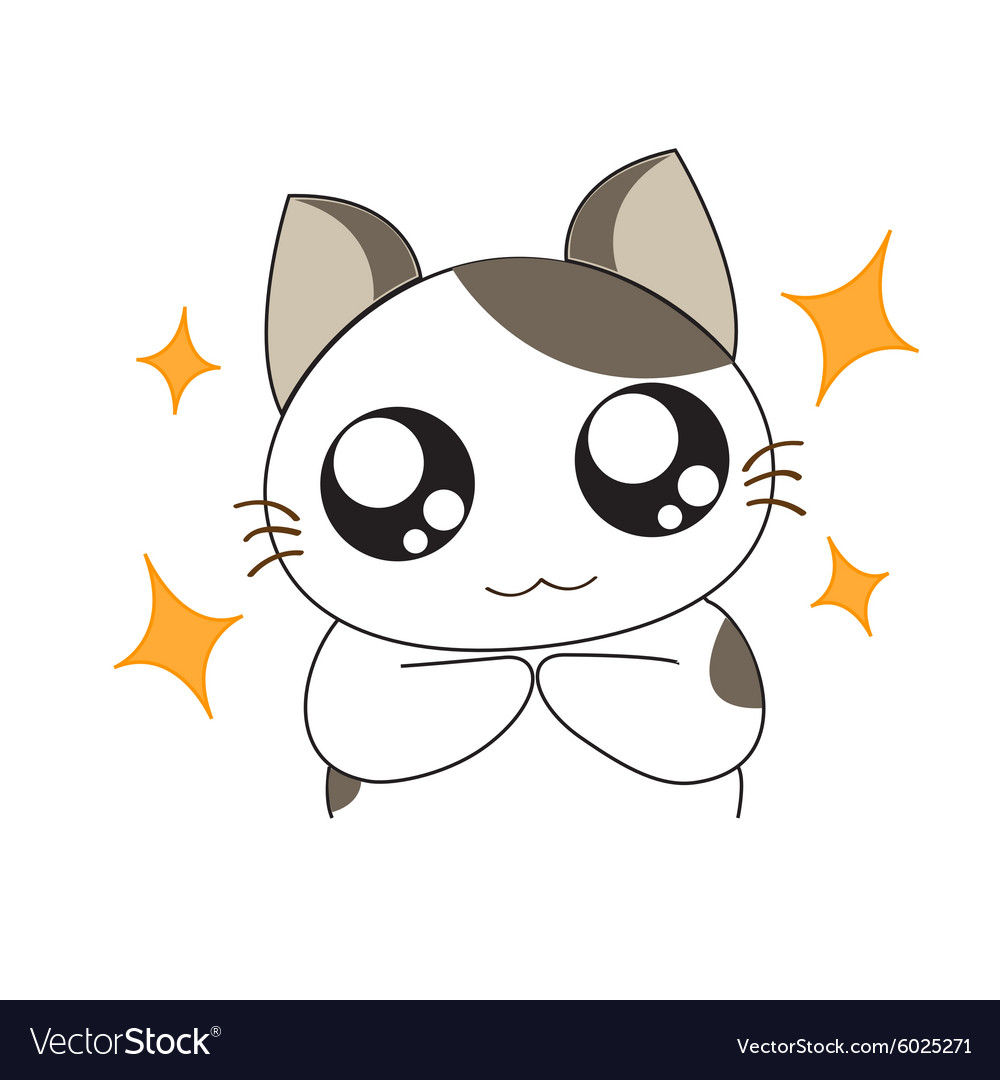 Cute Cat Character Royalty Free Vector Image Vectorstock Cute Cat Character Royalty Free Vector Image Vectorstock