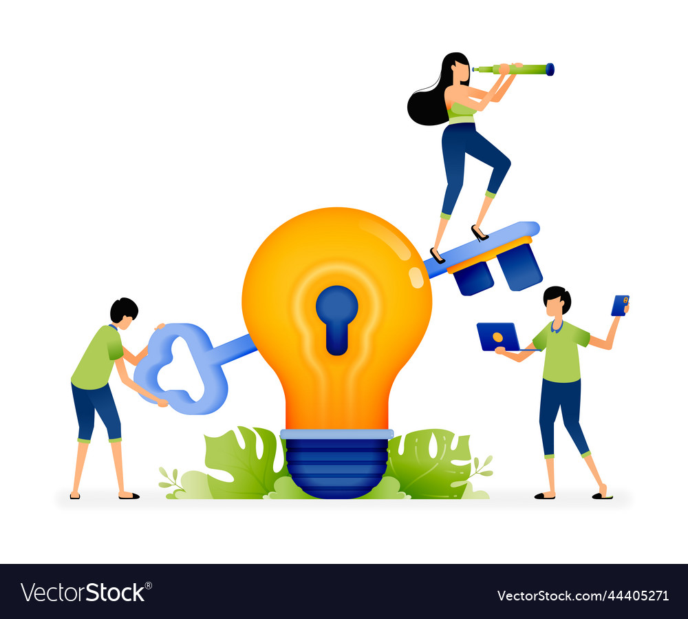 In idea of developing a more protected security vector image In idea of developing a more protected security