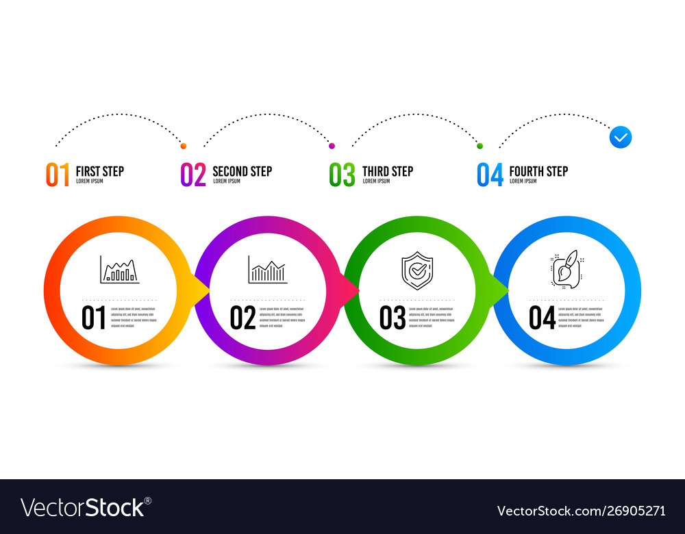 Money diagram infographic graph and confirmed