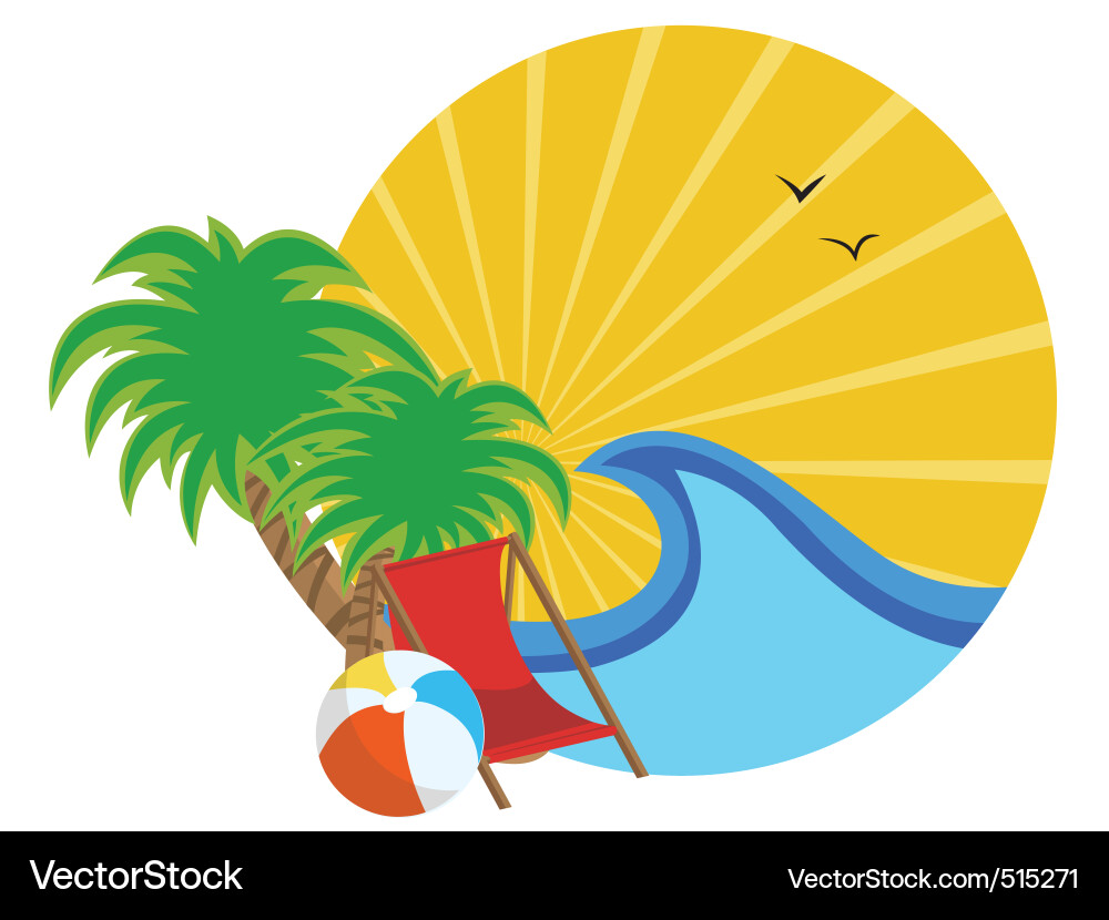 Summer holidays Royalty Free Vector Image - VectorStock
