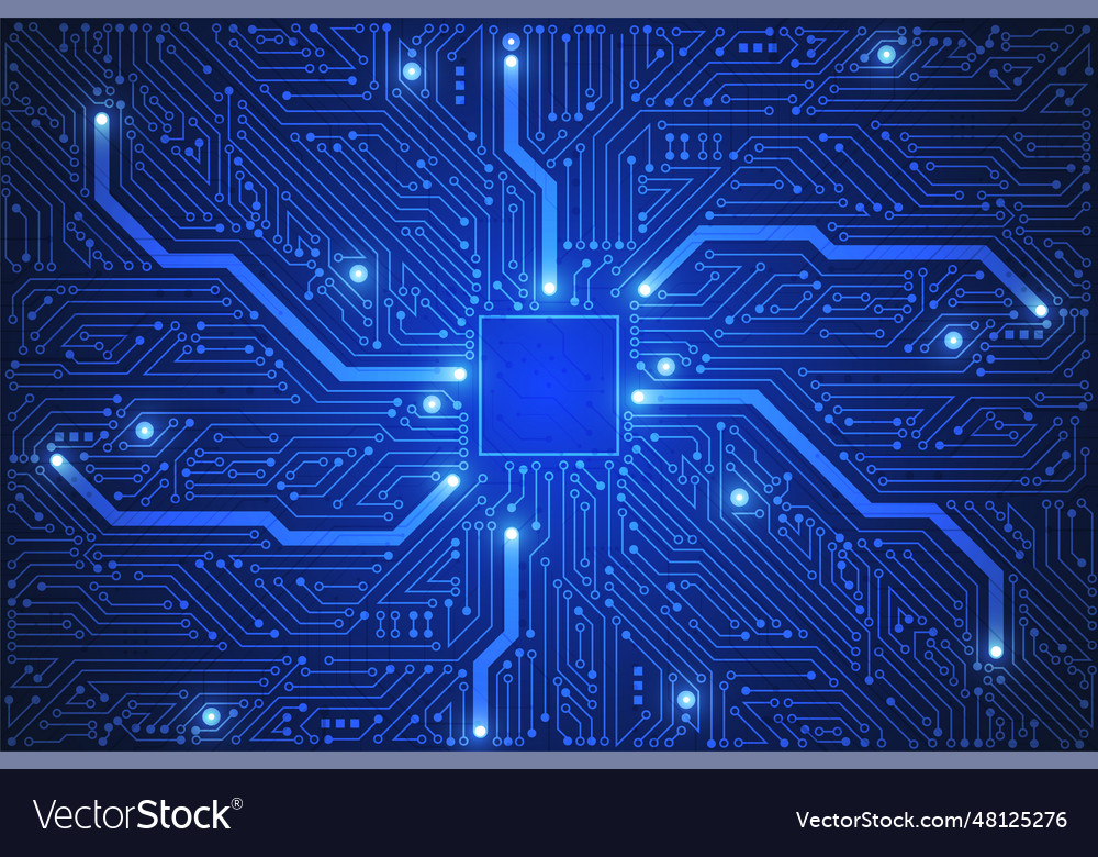 Abstract digital background with technology vector image Abstract digital background with technology
