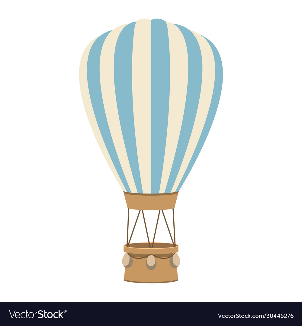 Hot air balloon Royalty Free Vector Image - VectorStock