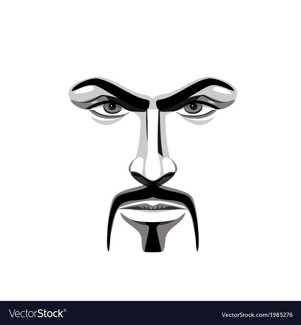 Man with Intense Gaze