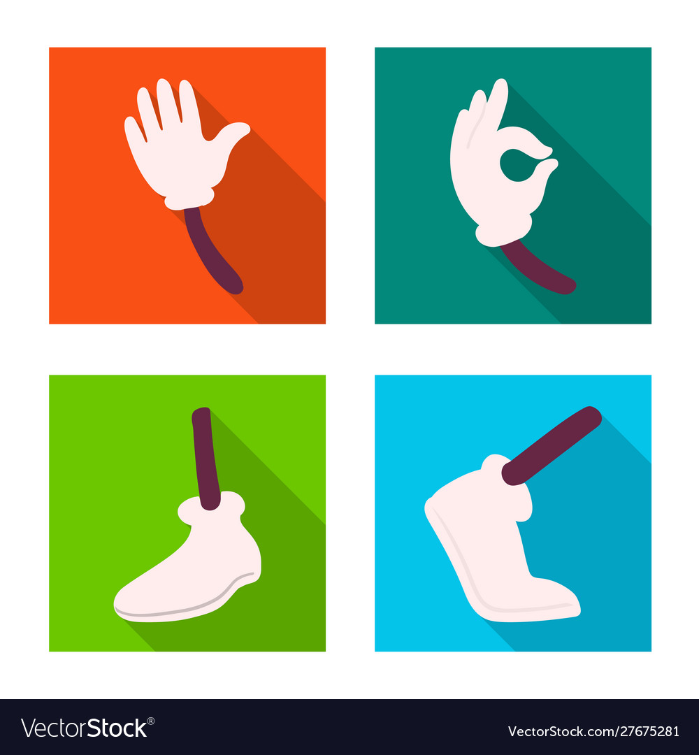 Isolated object animation and gestures icon