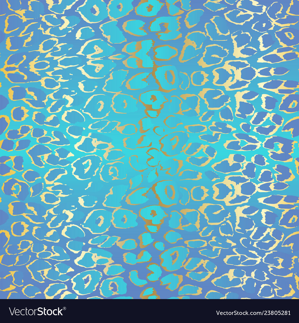 Leopard background seamless pattern vector image Leopard background seamless pattern