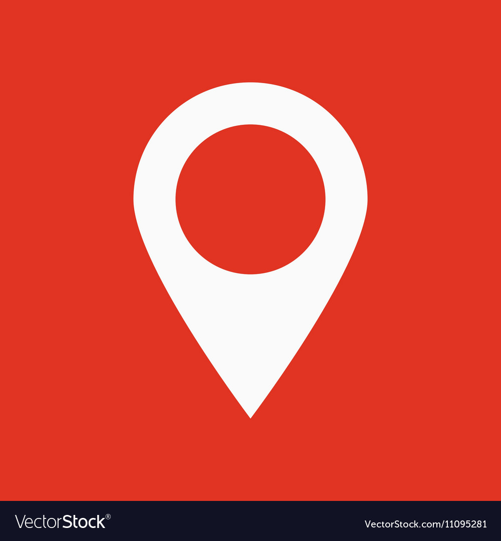 Pointer icon navigation and location symbol