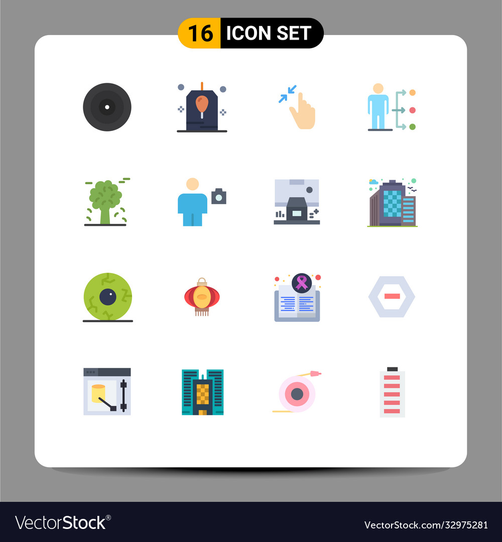 Stock icon pack 16 line signs and symbols