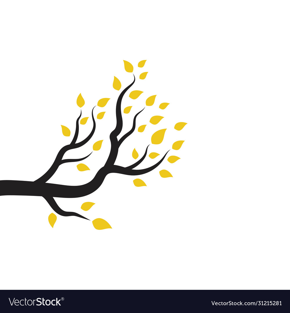 Tree branch design Royalty Free Vector Image - VectorStock