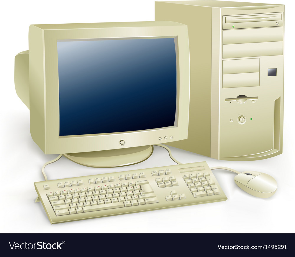 Retro Desktop Computer