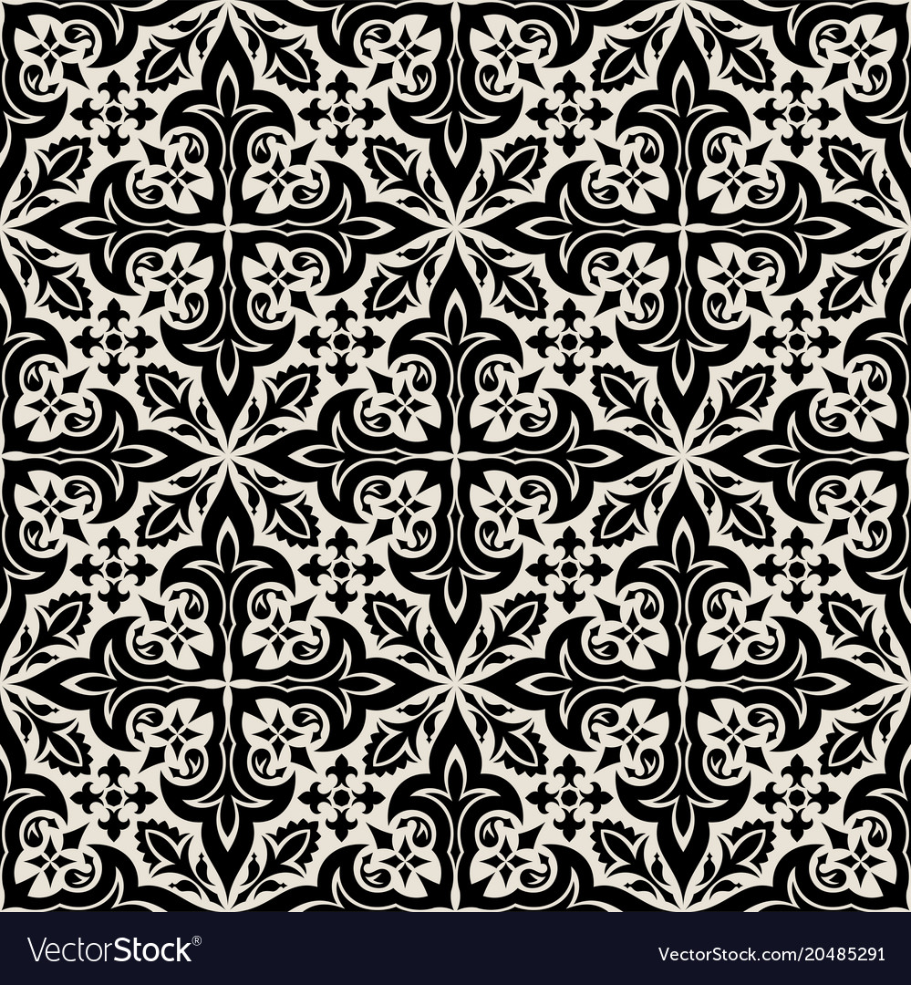 Seamless paisley pattern