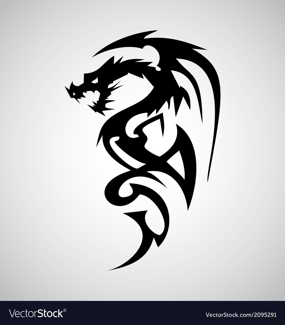 Dragon Symbol Tattoo Designs